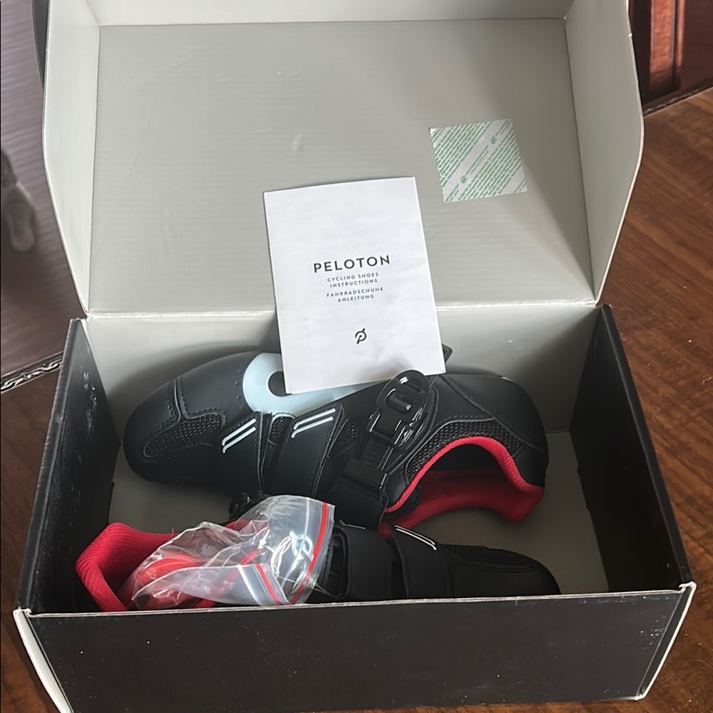 Peloton Men's Black Cycling Shoes